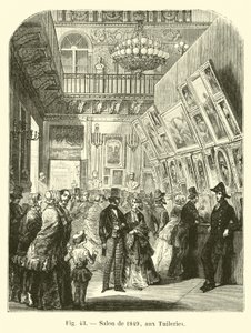 Salon de 1849, aux Tuileries - French School