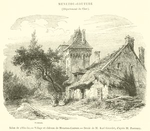 Salon de 1850-51, Village et château de Menetou-Couture