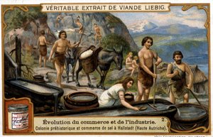 Commerce du sel en Haute-Autriche à l