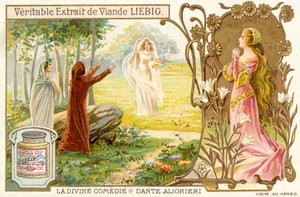 Scène de la Divine Comédie, par Dante Alighieri