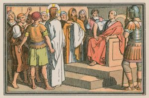 Scène de la vie de Jésus - French School