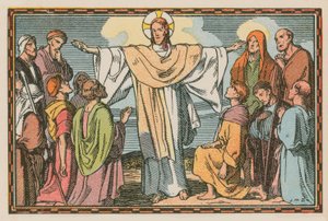 Scène de la vie de Jésus - French School