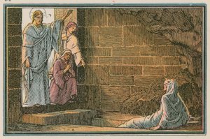 Scène de la vie de Jésus - French School