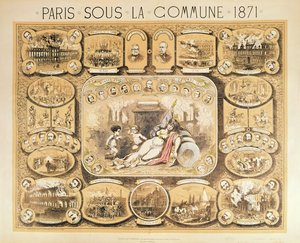 Scènes de la Commune de Paris, 1871