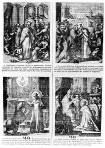 Scènes de la vie de Saint Norbert, fondateur de l