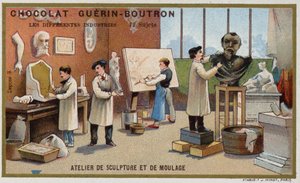 Atelier de sculpture et de moulage - French School