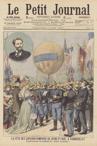 Fête de la brigade des pompiers de Seine-et-Oise à Rambouillet, Paris