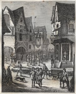 Siège de Paris (1358) - Le 22 février - French School