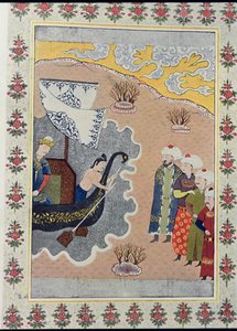 Sinbad embarquant, illustration pour Sinbad le marin, des Mille et Une Nuits, 1895