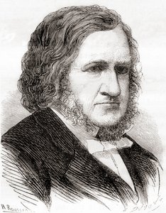 Sir James Young Simpson, de Les Merveilles de la Science, publié vers 1870 (lithographie)