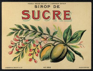 Sirop de Sucre, publicité
