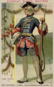 Soldat des Gardes Françaises, 1774