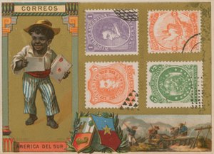 Timbres-poste sud-américains