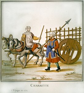 Chariot espagnol, 1672 - French School