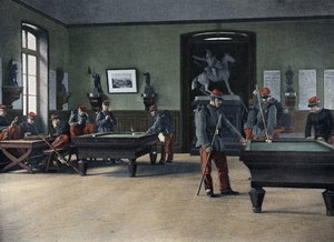 École spéciale militaire de Saint-Cyr, service intérieur : Salle de jeux