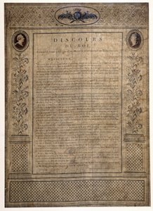 Discours du Roi pour l