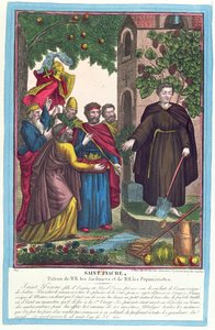 Saint Fiacre (d.670) 1841