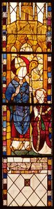 Saint Nicolas avec un donateur, de la Chapelle de Saint Nicolas, École normande, 1370 - French School