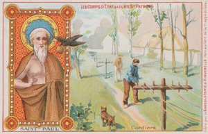 Saint Paul et les cordiers - French School