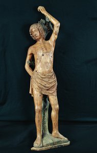 Saint Sébastien, 15e-16e siècle (bois)
