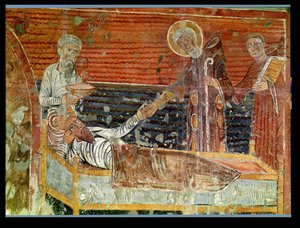 Saint Séverin (d.507) guérissant Clovis I (465-511) copie d