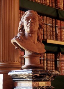 Statue de Buffon, Bibliothèque Mazarine