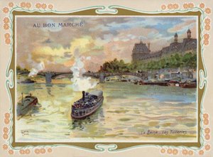 Bateaux à vapeur sur la Seine, Paris