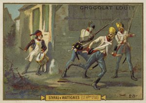 Sthrau à la bataille de Wattignies, Guerres révolutionnaires françaises, 17 octobre 1793