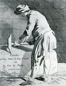 Tailleur de pierre - French School