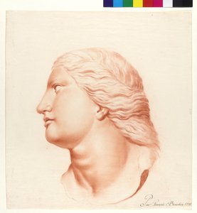 Étude basée sur une statue (fille de Niobé)