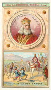 Soumission des Saxons à Charlemagne, 785