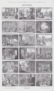 Sujets religieux - French School