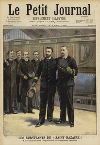 Survivants du naufrage de la Ville de Saint Nazaire, 1897