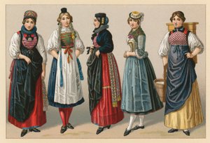Costume suisse - French School