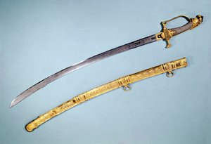 Épée donnée à Napoléon I (1769-1821) par le Directoire