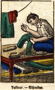 Tailleur; Série sur les métiers, image d