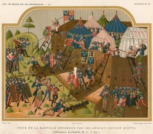 Prise du château défendu par les Anglais avant Dieppe