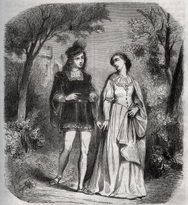 Ils marchaient ensemble dans le parc : Francesca de Rimini - French School