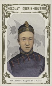 Tchoun, Régent de la Chine