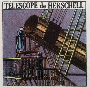 Télescope par Friedrich Wilhelm Herschel (1738-1822) - dans « L