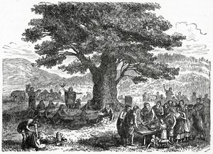 Les Teutons en vacances, vers 1882