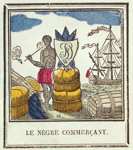 Le Négociant Noir, planche 529 de Les Petits Métiers