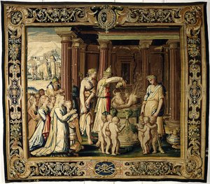 Le Sacrifice du Couronnement, vers 1610 - French School