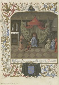Le dauphin recevant la nouvelle de la mort de Charles VI
