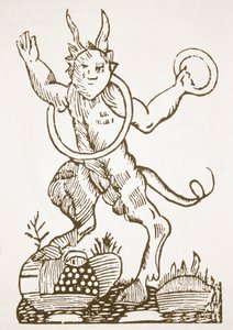 Le diable indiquant des trésors cachés, copie d