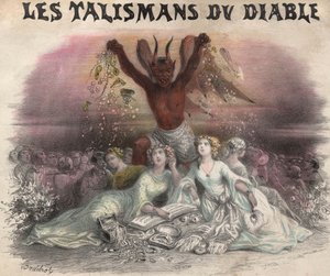 Les Talismans du Diable, chanson pour quadrille. Lithographie - French School