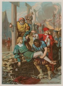 Les premiers martyrs protestants - French School