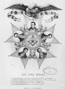 Les Cinq Oncles de la Franc-maçonnerie, 1848