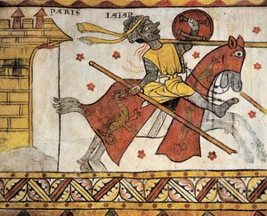 Le seigneur franc Guillaume au Court-Nez tue le chef sarrasin Iaian