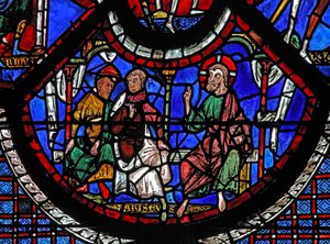 Le Bon Samaritain : Christ racontant la parabole du Bon Samaritain